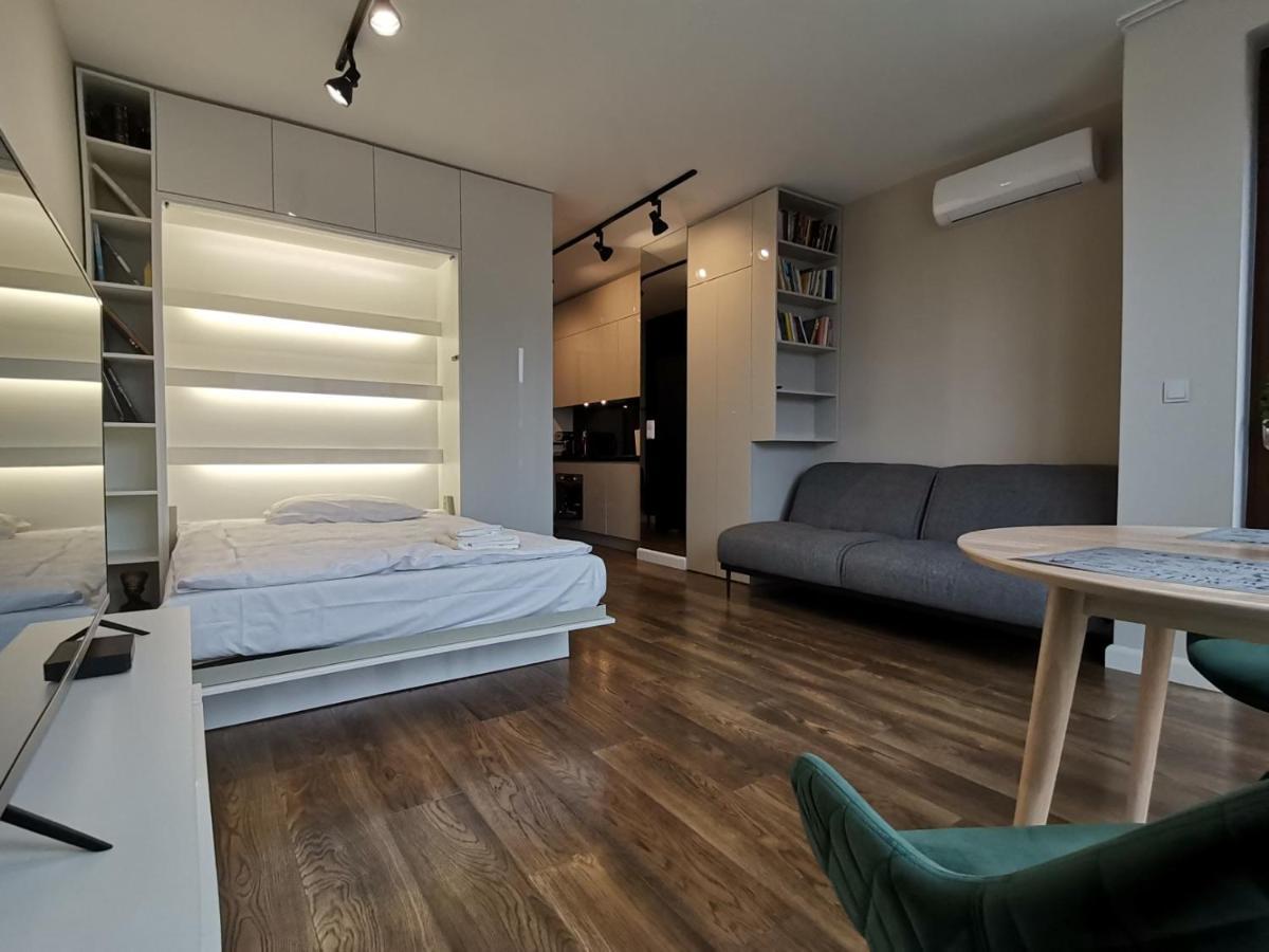 Nowoczesny Apartament Z Widokiem Apartment Warsaw Exterior photo